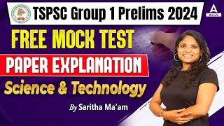 TSPSC Group 1 Prelims 2024 | Science & Technology Most Important MCQ | Adda247 Telugu