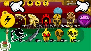 CHAOS SPELL 99999 GOLDEN SPEARTON, GOLDENTREE SPARTAN, GRIFFON! | Stick War Legacy Mod | MrGiant777