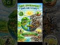 World environment day 🌍💧🌳#shorts#ytshorts