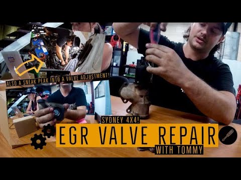 EGR VALVE/ SOLENOID REPAIR & SNEAK PEAK INTO A VALVE ADJUSTMENT TO COME