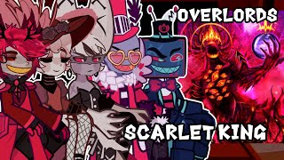 Overlords Hazbin Hotel React To Scarlet King Helluva Boss Gacha React