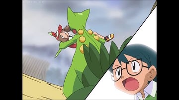May Gets Rescued From Slaking - Ash/Sceptile Saves Her