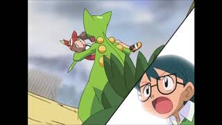 May Gets Rescued From Slaking - Ash\/Sceptile Saves Her