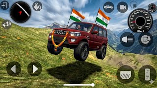 Scorpio mobile gameplay modified indion car ।। Scorpio wala game ।। गाड़ी वाला गेम।। 😮🌄#viralgaming screenshot 5