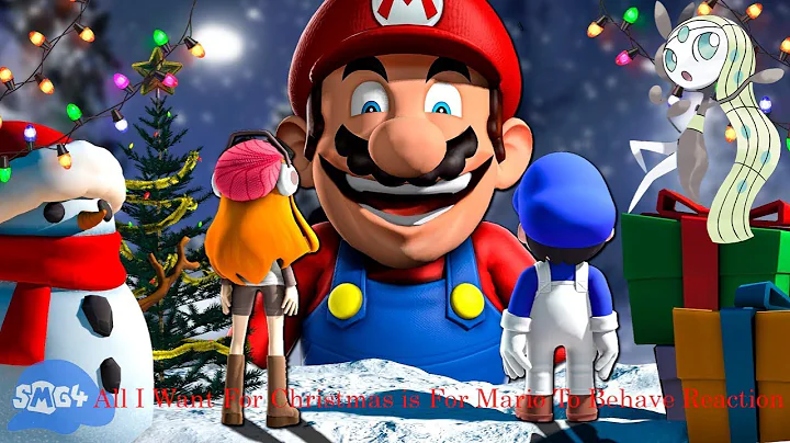[Blind Reaction] SMG4: All I Want For Christmas Is Mario To FREAKIN BEHAVE