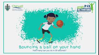 Bouncing a ball on your hand