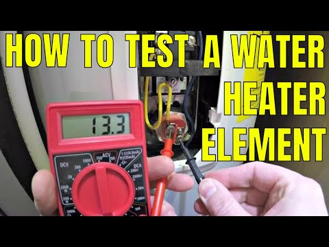 Water Heater Element Ohms Chart