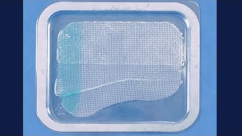 Progripᵀᴹ Laparoscopic Self Fixating Anatomical Mesh - Folding Demonstration
