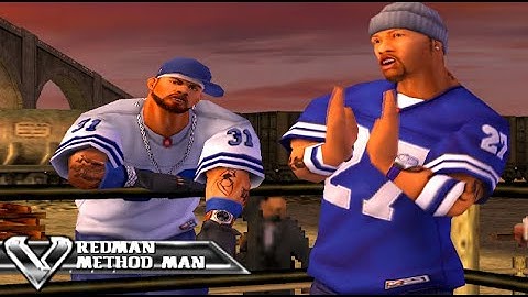 DEF JAM:VENDETTA-PS2 MATCH 23:REDMAN E METHOD MAN