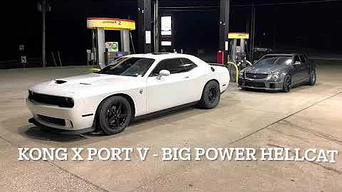Kong X Port CTS-V & Hellcat Challenger No Prep testing