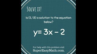 MPOTD - Solution to an Equation