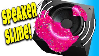 TESTING MAKING SLIME DANCE ON A SPEAKER! WILL IT SLIME?