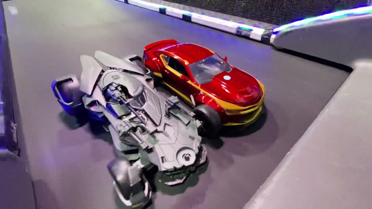 Marvel Avengers vs Batman Racing Tournament 🔥 SpiderMan, Iron Man, Captain America, Black