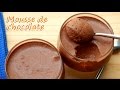 MOUSSE DE CHOCOLATE COM 3 INGREDIENTES - RECEITAS QUE AMO