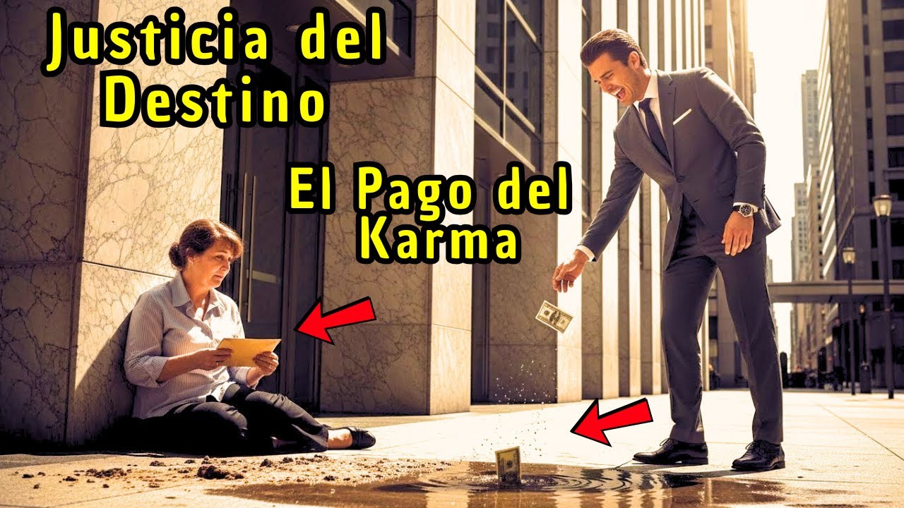 MILLONARIO HUMILLA a MENDIGA que busca un Trabajo. KARMA llega en 24h