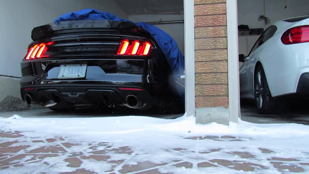 Mustang s550 Ghost Cam Tune Corsa Exhaust YouTube