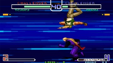 [TAS] Terry Bogard VS Andy Bogard (Kof 2002 Mp2)