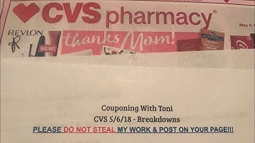 CVS 5/6/18 BREAKDOWNS | GOOGLE DOC INCLUDED | FREEBIES HERE
