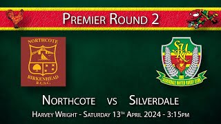 Premier Round 2: Northcote 64-20 Silverdale -  Harvey Wright - 13/04/2024