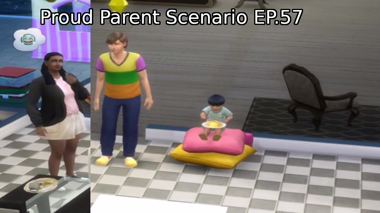The Sims 4 Scenario Proud Parent Ep 57 No Commentary Looked At Stories