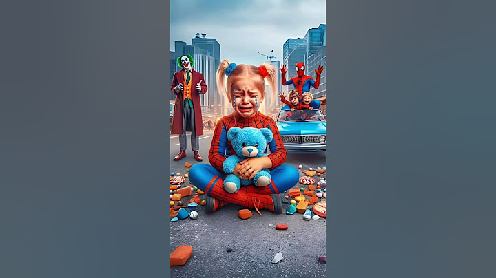 When Superheroes Can’t Save the Day: A Tearful Moment 💔#spiderman #superhero #robot