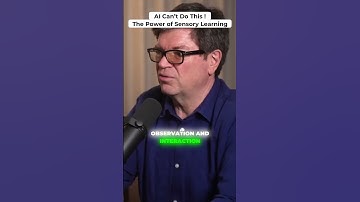 AI Can’t Do This ! The Power of Sensory Learning