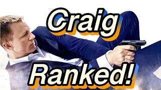 Daniel Craig’s James Bond Performances Ranked