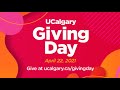 UCalgary Giving Day is April 22, 2021