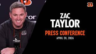 Zac Taylor and Al Golden Press Conference - April 20