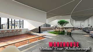 Stunning 3D Walkthrough Animation: Explore Interior & Exterior Design of Modern Logistics Warehouse