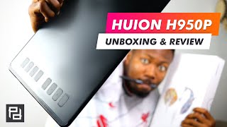 Huion H950 Graphics Drawing Pen Tablet Unboxing and Review  Best $69 Tablet