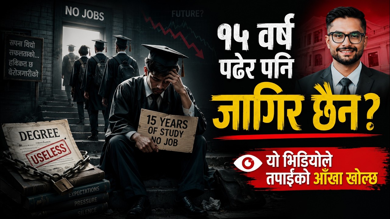 ५६ प्रतिशत विद्यार्थी गायब : शिक्षा प्रणालीमै गम्भीर प्रश्न #skills #aijobs
