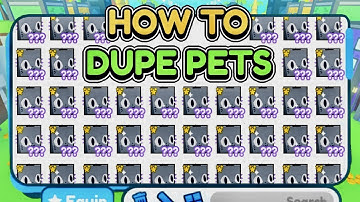 🌊*NEW DUPE SCRIPT*🔥DUPE GEMS and PETS in Pet Simulator X🔥Update 03.05.22💎