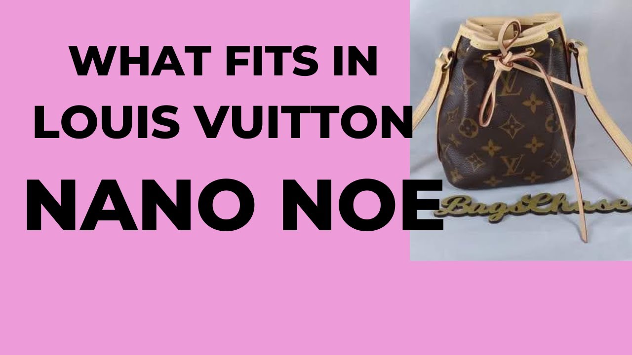 LOUIS VUITTON MINI NOE  WHY NANO BAGS ARE SO HOT + WIMB 