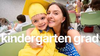 a super sweet day 💕 | jackson's kindergarten graduation! | MOM VLOG