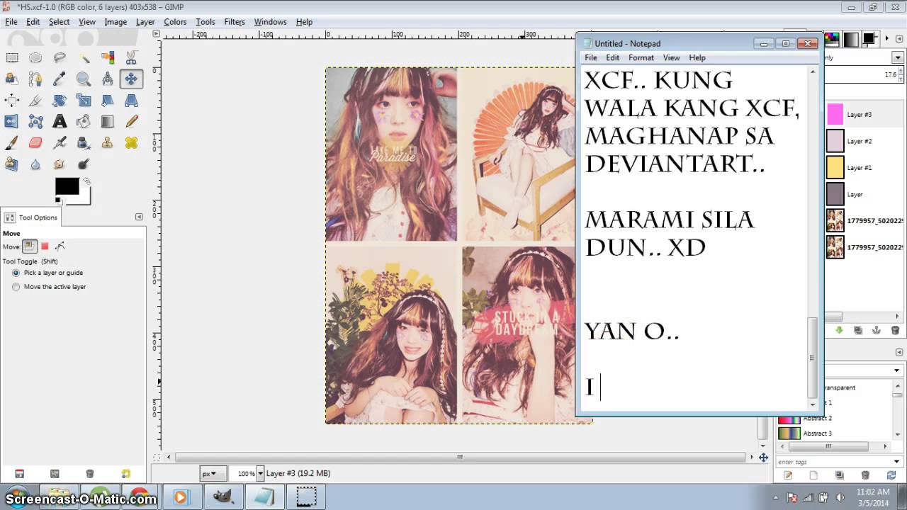 How To Use XCF File In Gimp YouTube How To Use XCF File In Gimp YouTube