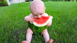Hilarious Baby Eating Compilation - Funny Baby Videos