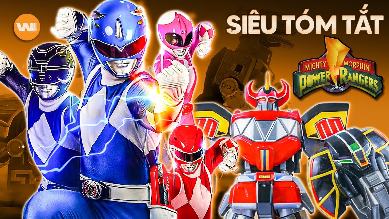 TÓM TẮT TRỌN BỘ 5 ANH EM SIÊU NHÂN CỔ ĐIỂN | POWER RANGERS MIGHTY MORPHIN