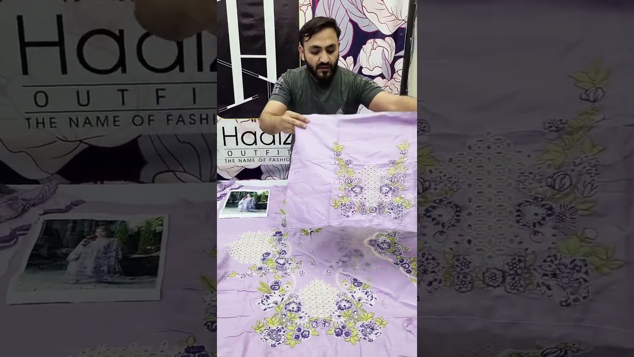 JADE NEW LILAC CHIKANKARI LUXURY LAWN COLLECTION