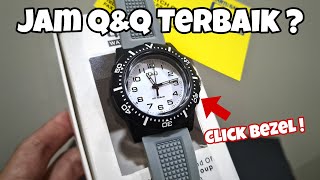A 199 Ribu Udah Click Bezel ? Q&Q V32A Affordable Watch By Citizen Unboxing