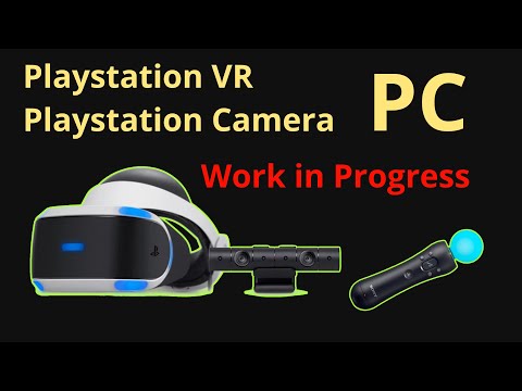 Playstation VR Camera Tracks PSVR Headset and Controllers on PC - WIP