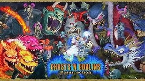 Ghosts n Goblins Resurrection INTRO AND GAMEPLAY