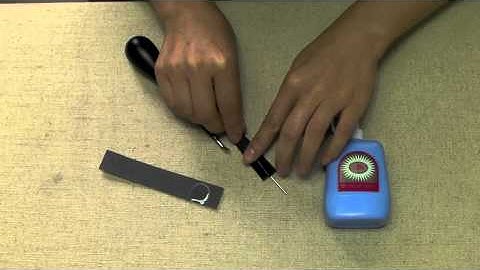 How to sharpen the Craft Sha Deluxe Leathercraft Edge Beveler sizes 1-4