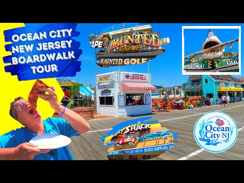 Ocean City New Jersey Boardwalk Tour - Best Things to See and Do - Ocean City NJ Boardwalk
