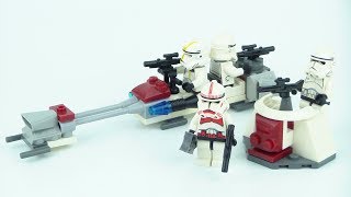 Tyggegummi kontroversiel finger LEGO Star Wars: Clone Troopers Battle Pack 7655 Review!!! From 2007 -  YouTube