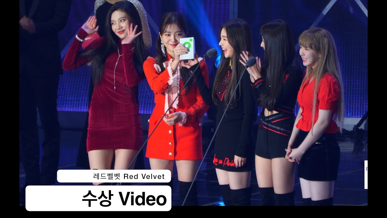 레드벨벳 Red Velvet[4K 직캠]수상 Video@171202 락뮤직