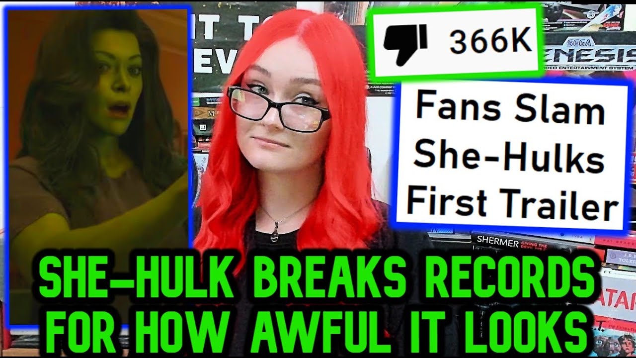 She-Hulk Looks Like Low Budget CW Shrek | Breaks Records For How AWFUL It Looks