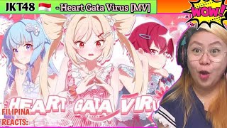 Jkt48V - Heart Gata Virus (Mv) | First Time To React