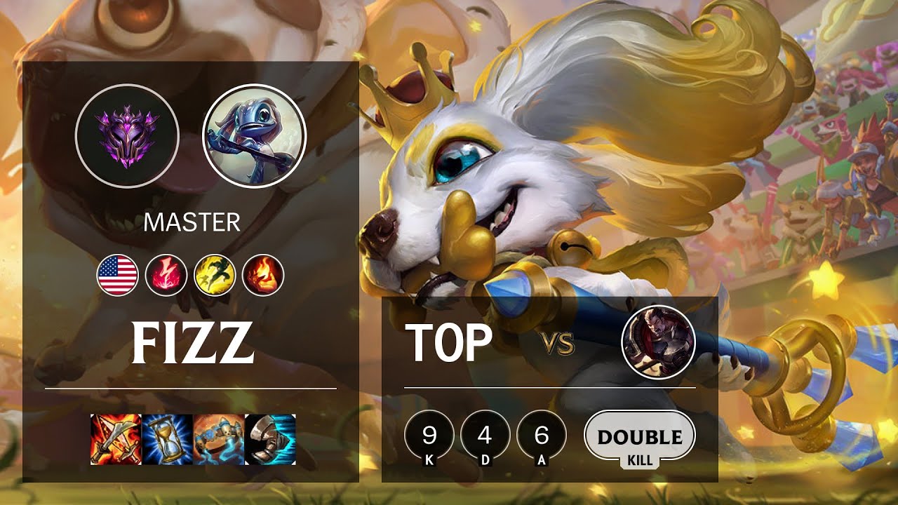 Fizz Top vs Darius - NA Master Patch 10.13
