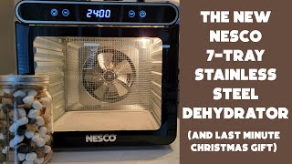Nesco's New Quiet Stainless Steel Dehydrator & Last-Minute Gift Idea with Dehydrated Marshmallows!